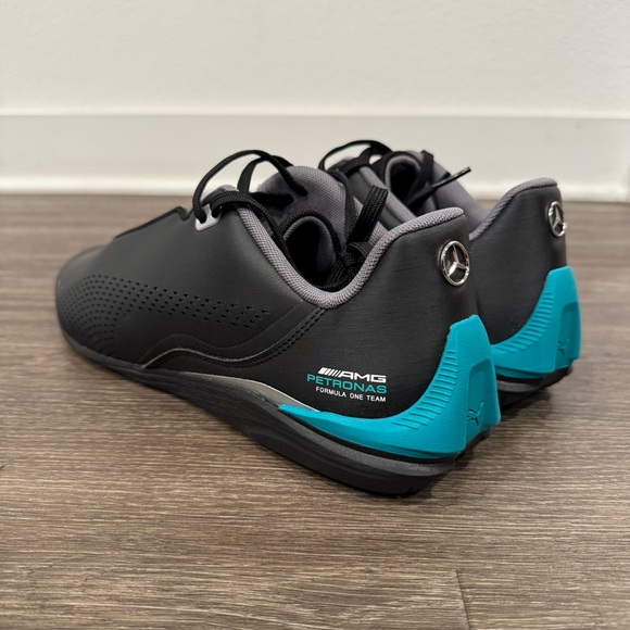 PUMA Mapf1 Drift Cat Decima Perforated Lace Up Mens Black Sneakers Sz 13 - Picture 4 of 5